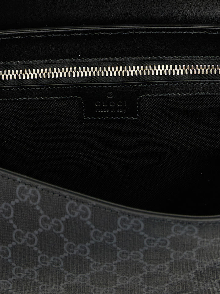 Gucci Gg Crossbody Bags - Black | aaeb0393d464e5e7f8b77335a2671ce44779d9d6