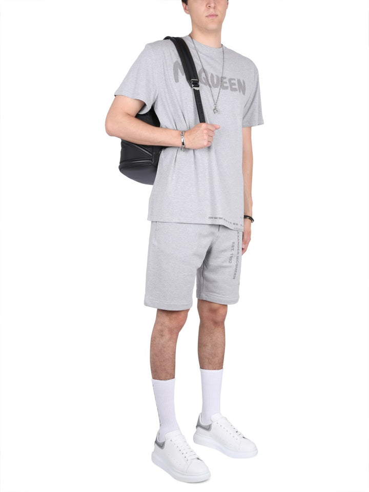 Alexander McQueen Shorts - Grey | Wanan Luxury