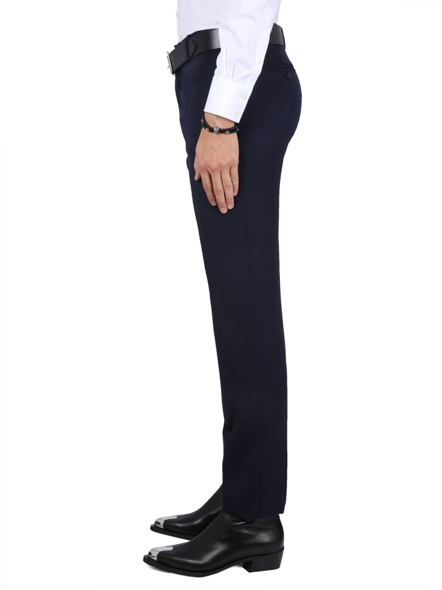 Alexander McQueen Pants - Blue | Wanan Luxury