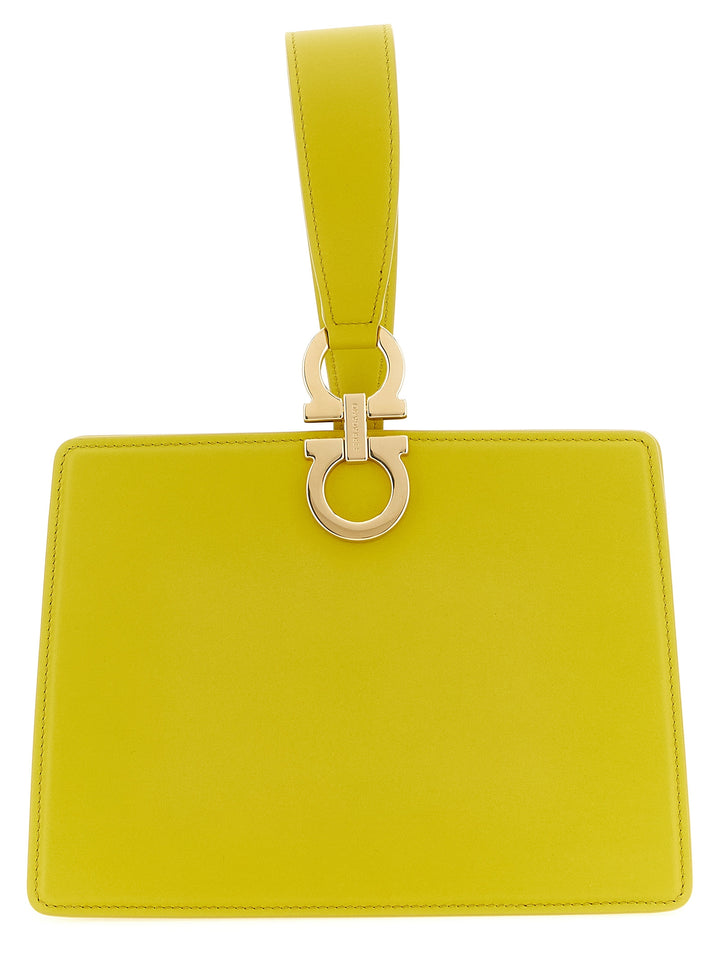 Ferragamo Mini Clutch - Yellow | 117e55335f66585792470f81861e689795802dca