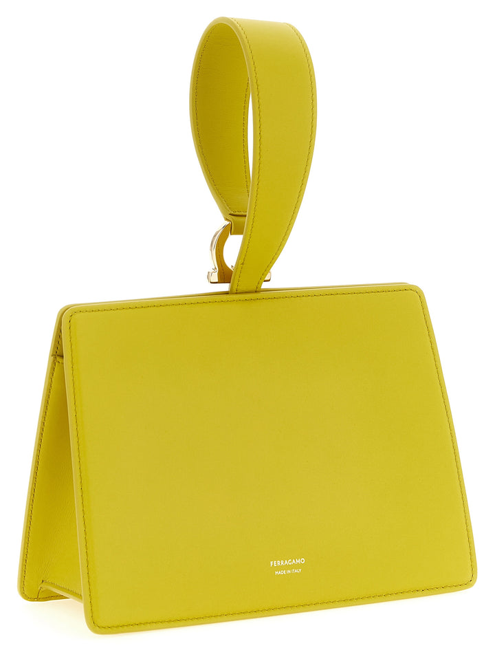 Ferragamo Mini Clutch - Yellow | 68ed15293c761115322df9f237cdfa0d33b69a6d