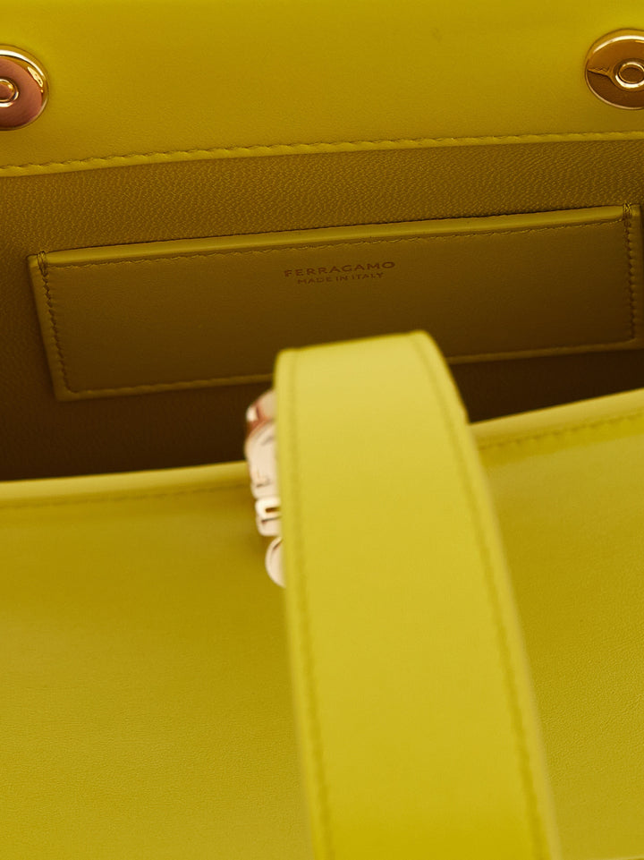 Ferragamo Mini Clutch - Yellow | 004dcfbeb2baf86ec6f1bfb9367c0b657597505f