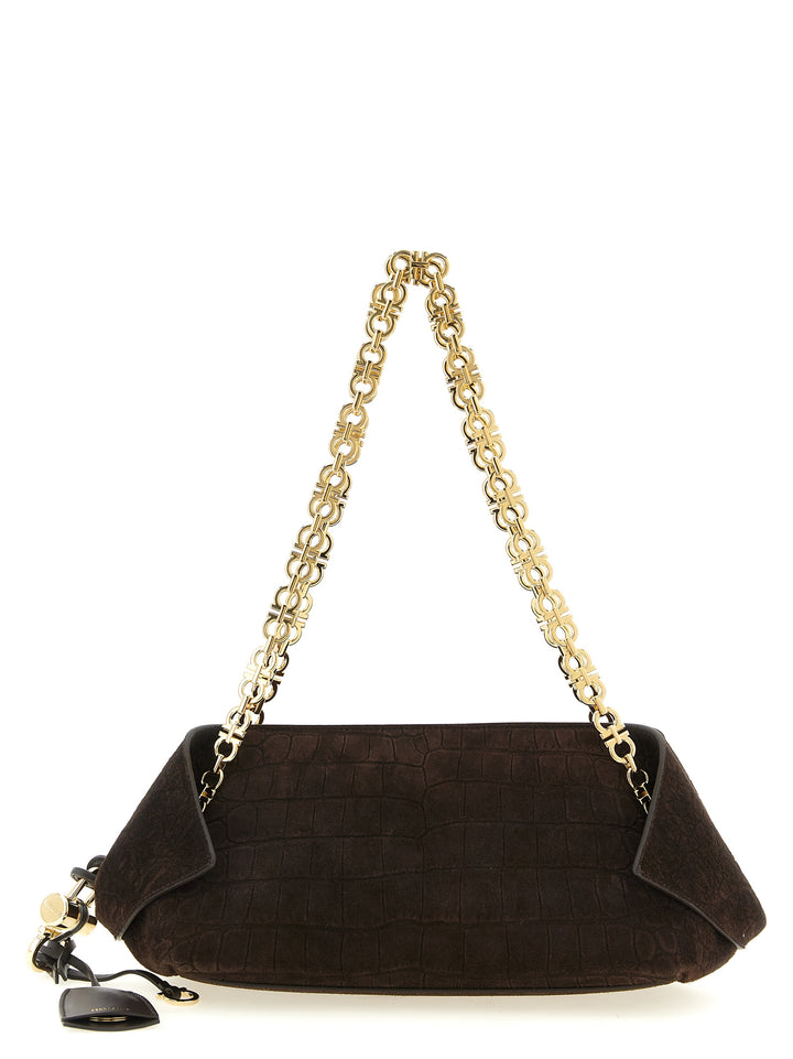 Ferragamo Ferragamo (S) Shoulder Bags - Brown | 456e794d6163e7564ed5359a481b1a36d364e62a
