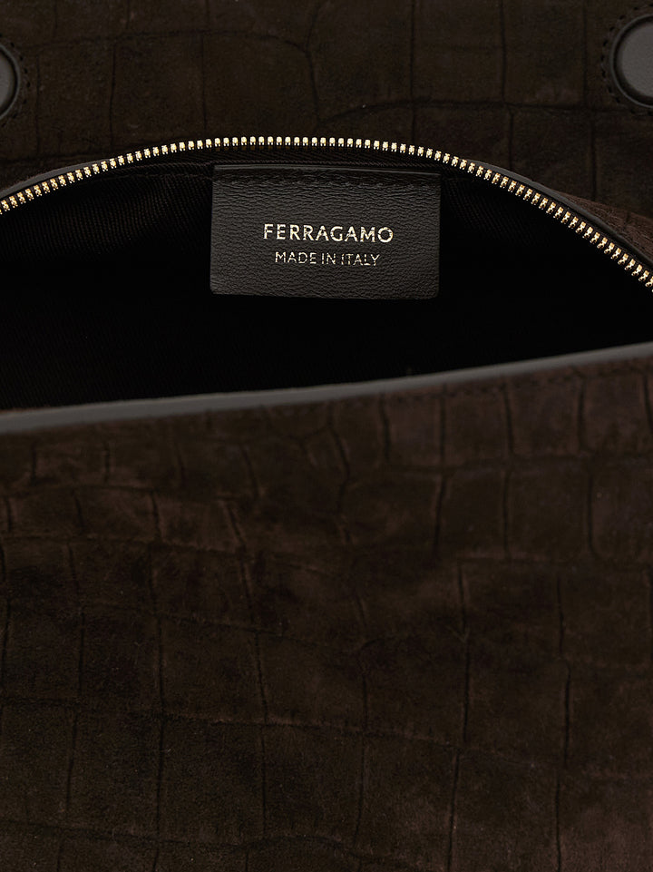 Ferragamo Ferragamo (S) Shoulder Bags - Brown | f56b15422e1a8b6ccc0c618c98f7e58a6ad1665c