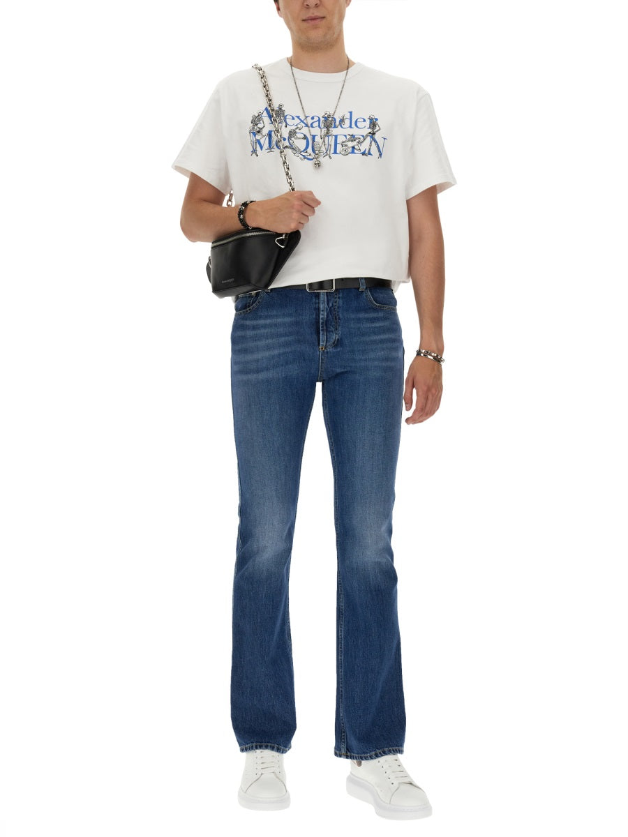 Alexander McQueen T shirts - White | Wanan Luxury