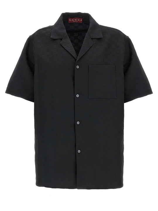 Bowling Shirt And Blouse Black
