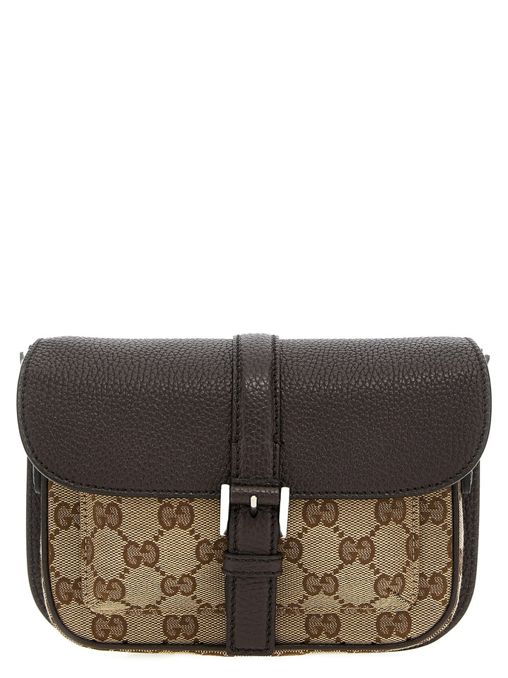 Gucci Mini Gg Crossbody Bags - Brown | c3e65bed174c32351836cd429615545ca2010f13
