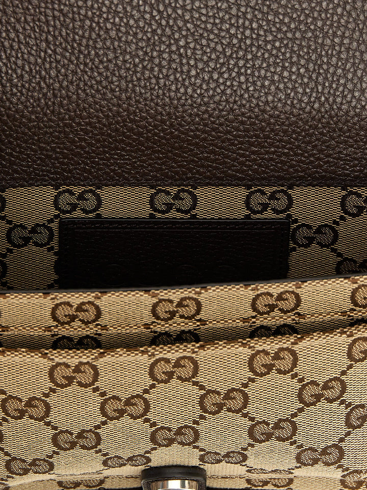 Gucci Mini Gg Crossbody Bags - Brown | 8345d344412f3fa3c2009f7bd6e4bbd0924ad0c6