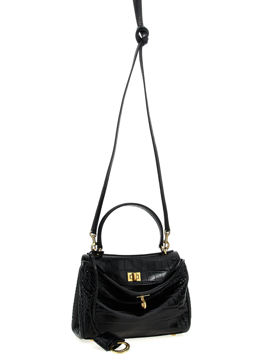 Balenciaga Rodeo Hand Bags - Black | 59009d26782af0a74aa01a5c1e6dc80c6c0326e1