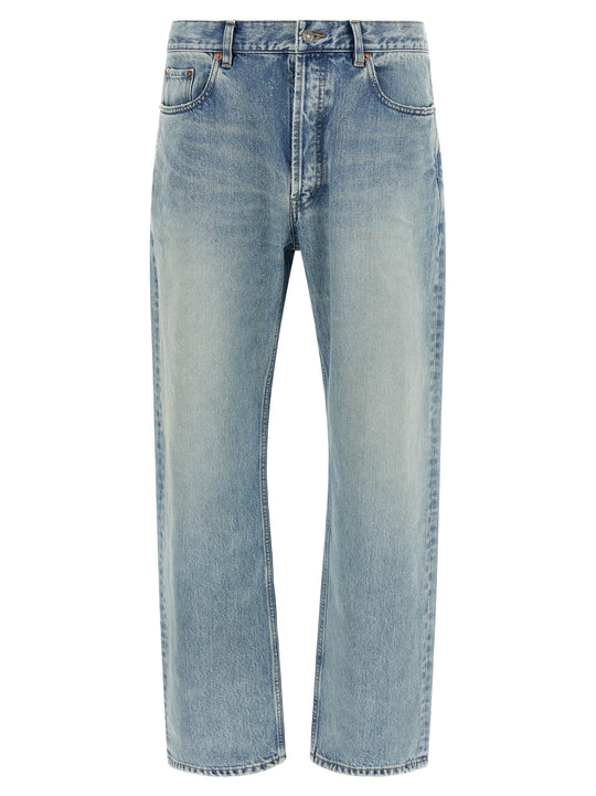 Wide Leg Jeans Light Blue