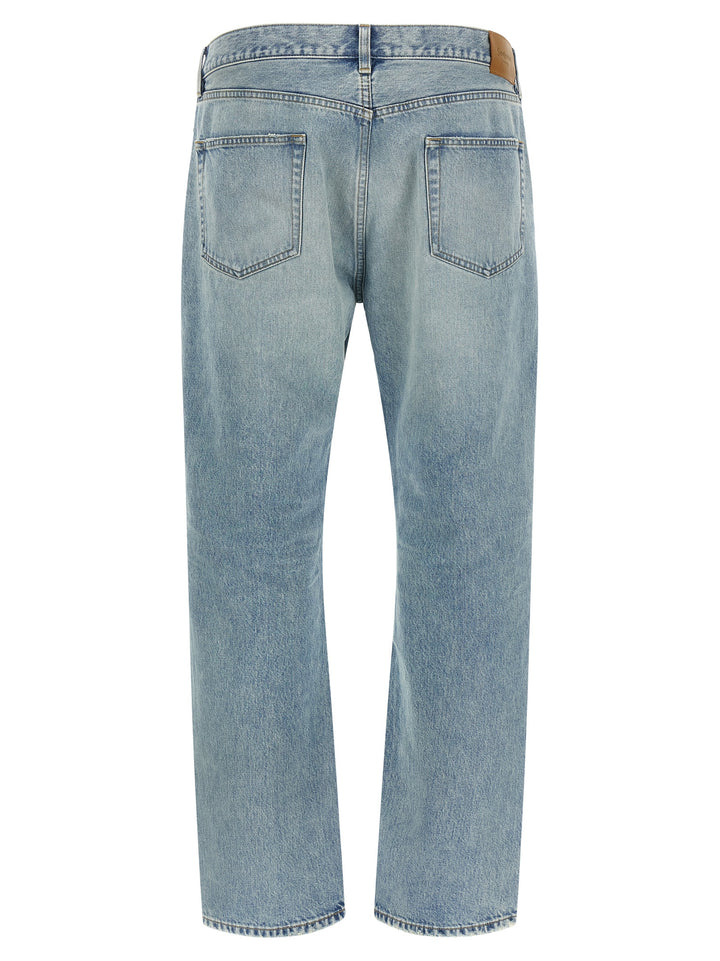 Saint Laurent Wide Leg Jeans - Light Blue | 51e2decc907c9f4b4d2c510e4b2583e2597b9c6d