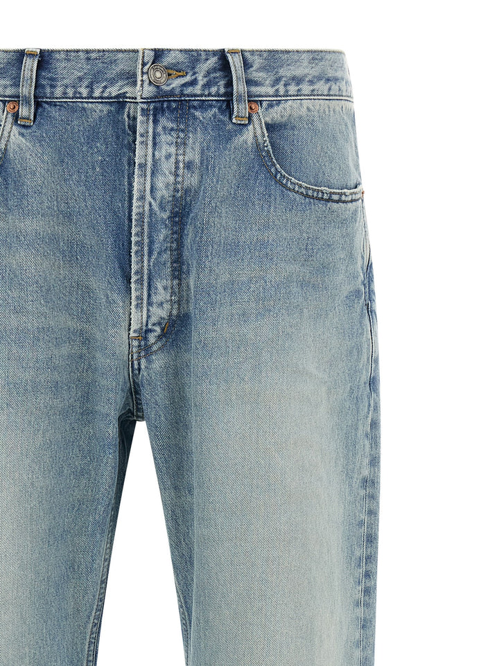 Saint Laurent Wide Leg Jeans - Light Blue | 8b1afbd8438d6630803ce71b4f4935a6c00cfee9