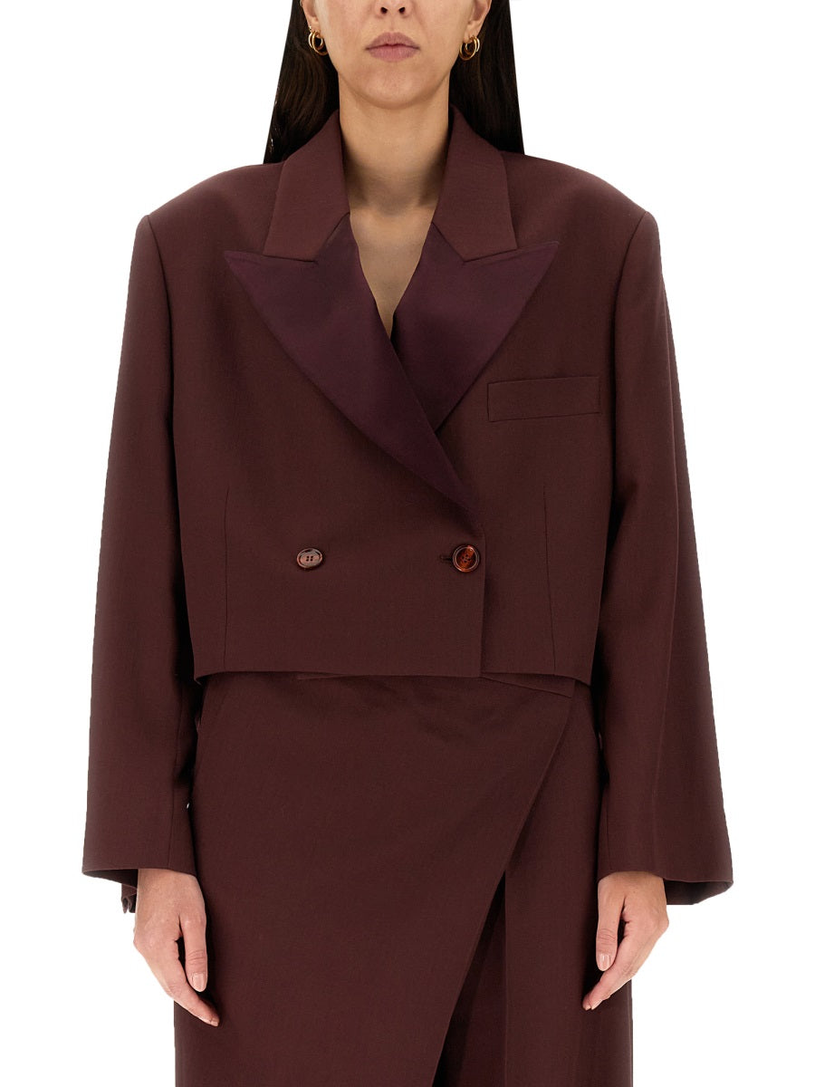 Acne Studios Jackets - Bordeaux | a37d78fbb00cd33d017247c4a978a4e6a059d524