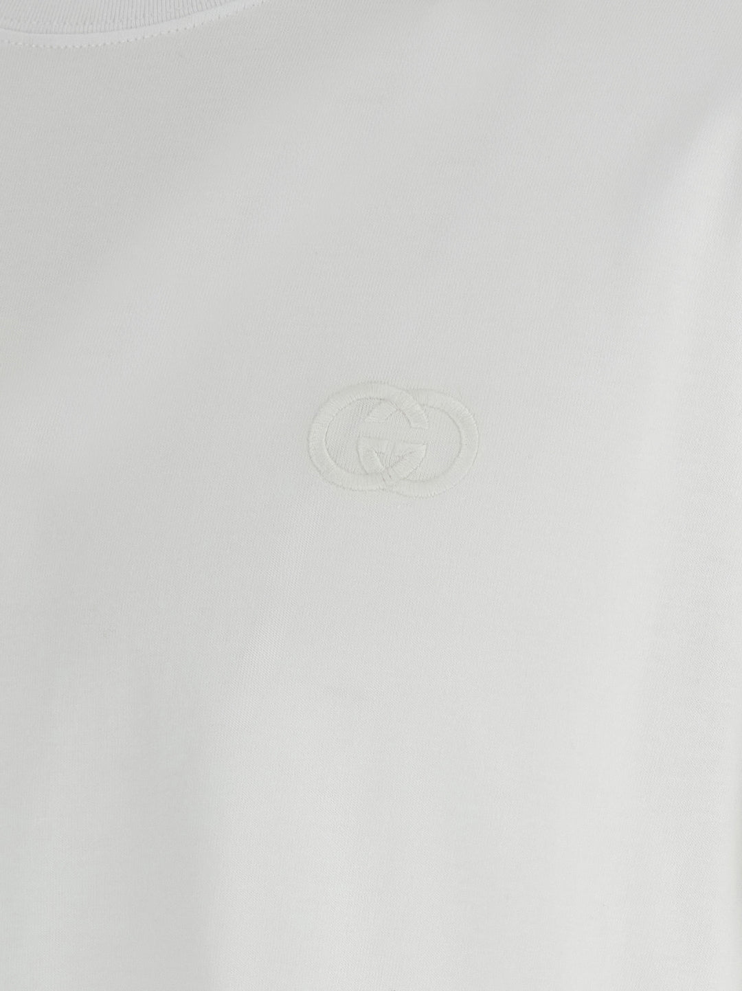 Gucci Logo Embroidery T-shirt - White | 2a11ca1318519b14a17101b478e6d879b035df42