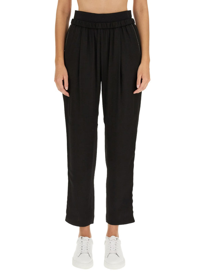 Fabiana Filippi Pants - Black | Wanan Luxury