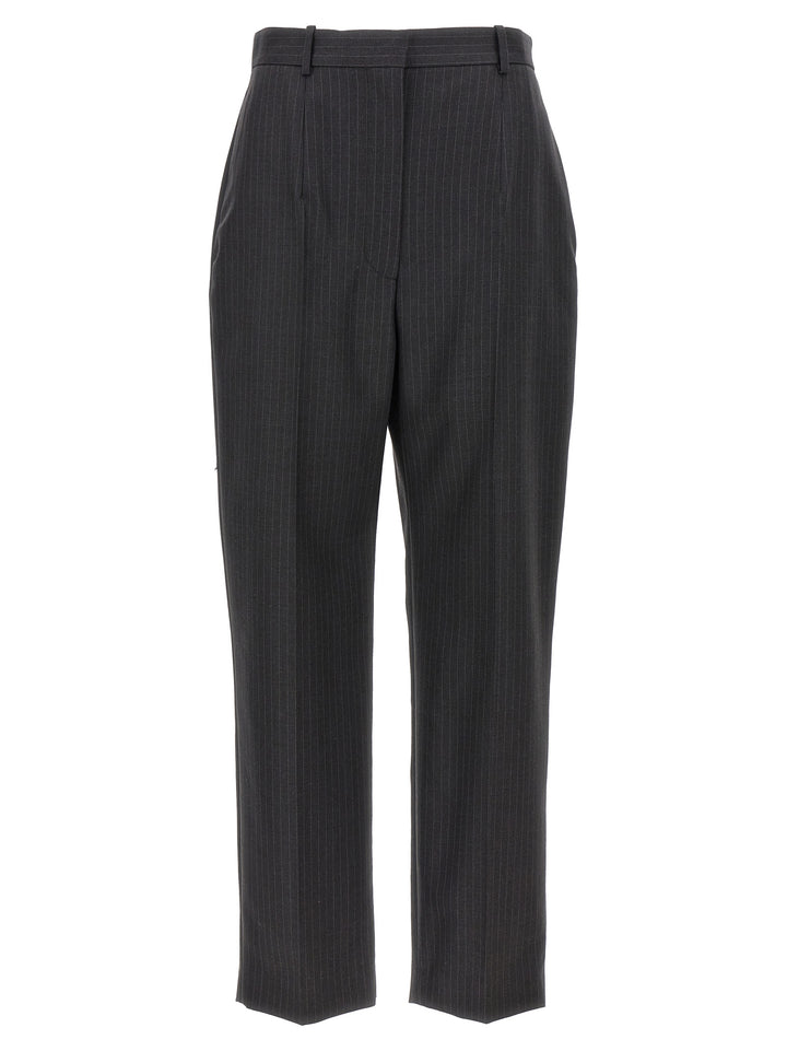 Mcqueen Pinstripe Pants - Gray | 8a9c05dadce267cf47d8a4865030aec0e2bf8126