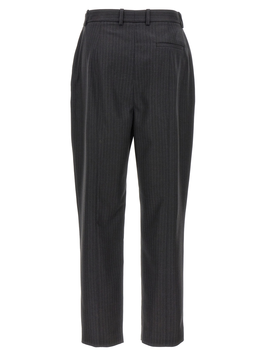 Mcqueen Pinstripe Pants - Gray | d5b1b4536be042919e074376c24f7278f7ba37dc