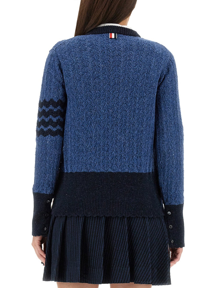 Thom Browne Sweaters - Blue | Wanan Luxury