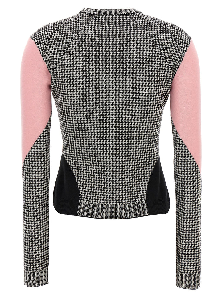 Alexander Mcqueen Houndstooth Sweater Sweaters and Cardigans - Multicolor | 7acc89278cf719a3338dadf1113e636732b3cd1c