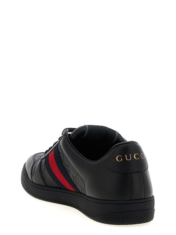 Gucci Screener Sneakers - Black | dd0c6c61dcd523319d9b4604b80903bc0ec66d77