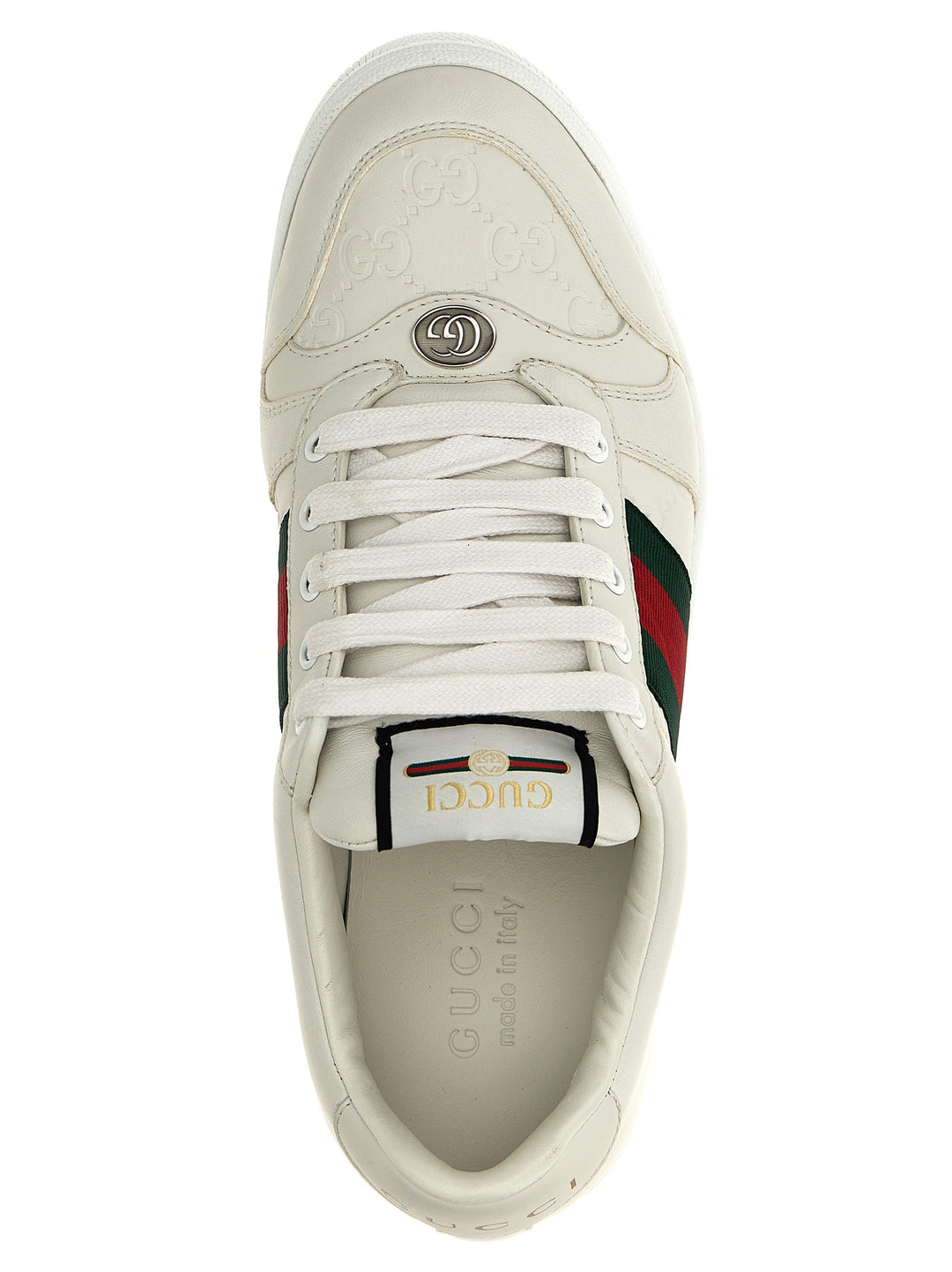 Gucci Screener Sneakers - White | 3fb5e0431d05da581005195e3bc415db8add7213