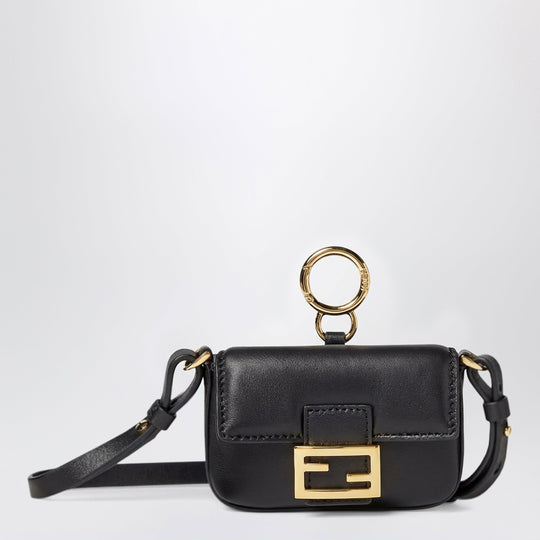 Nano Baguette Charm Black