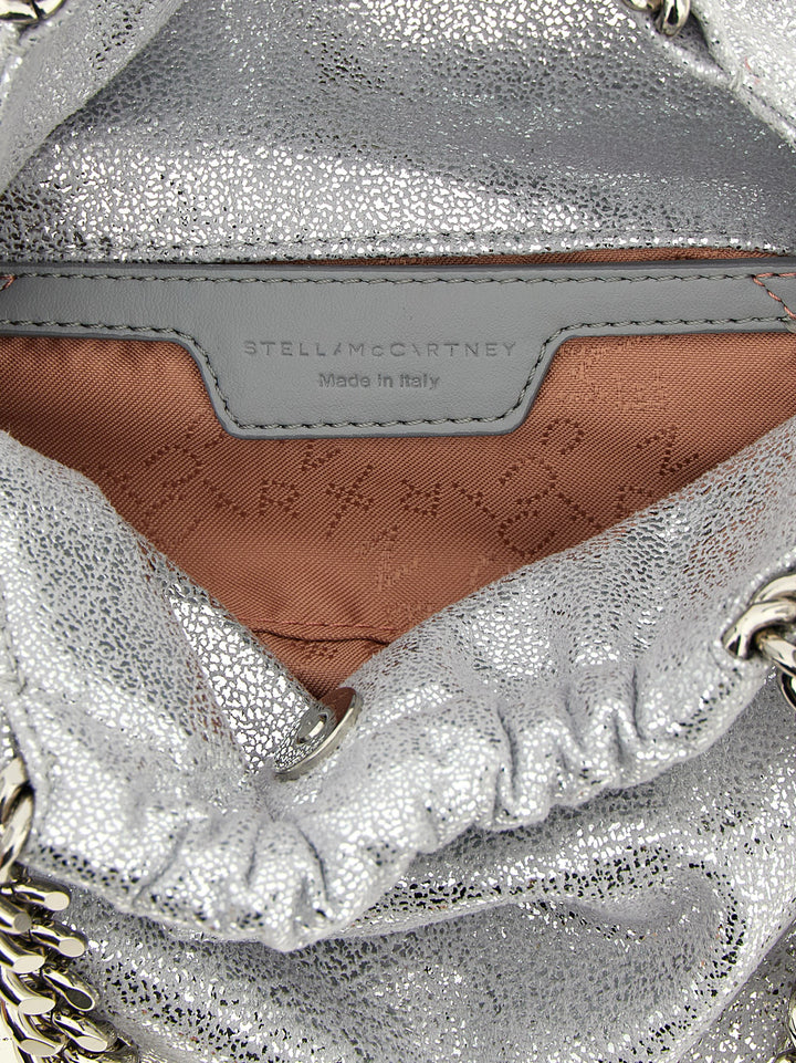 Stella Mccartney Falabella Mini Drawstring Crossbody Bag Crossbody Bags - Silver | c0aa5c3851868e383beb513226fdfafb05b696de