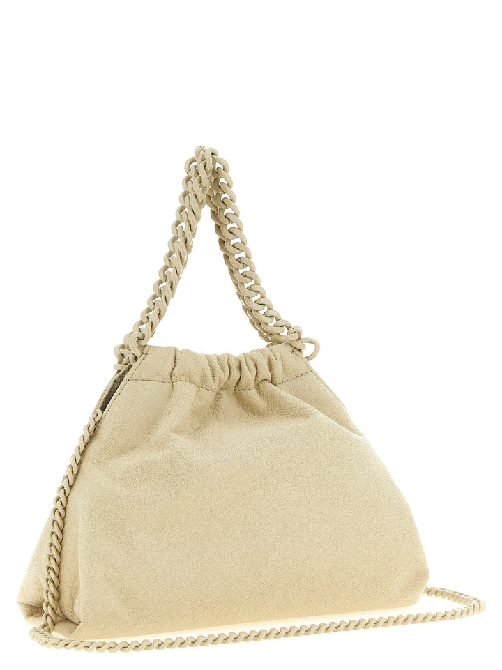 Stella Mccartney Falabella Mini Drawstring Shoulder Bags - Beige | 671b1d2a44fb2070e68347eec675cb960abc115a
