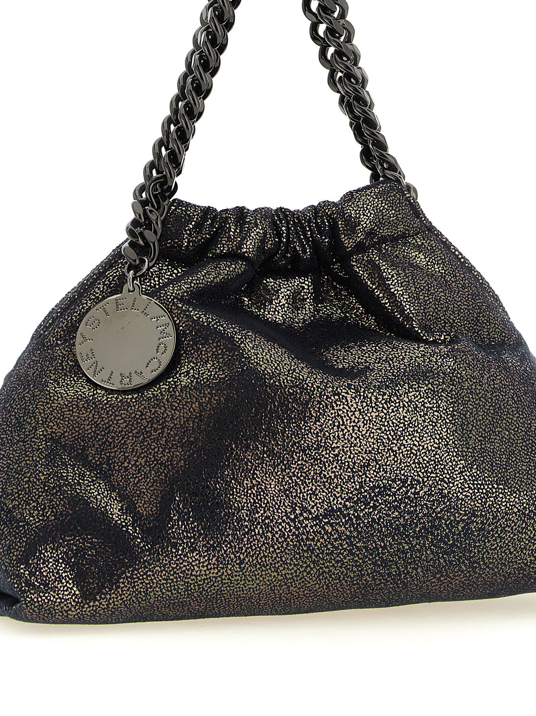 Stella Mccartney Falabella Mini Drawstring Shoulder Bags - Blue | 611fc777a1ebea3ea3aaa77c010cdac0643117bd