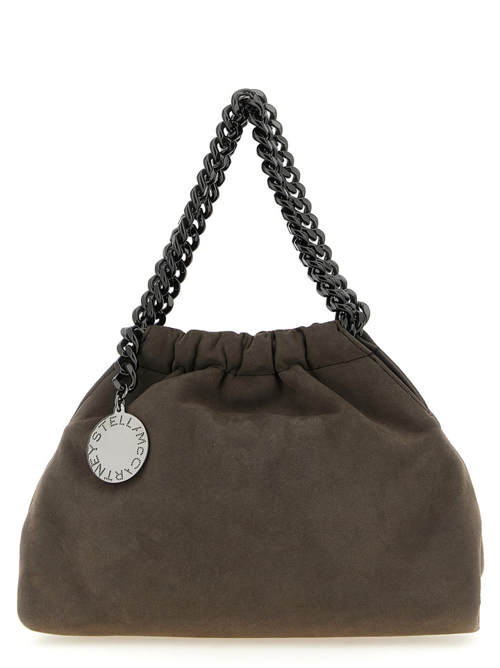Stella Mccartney Falabella Mini Drawstring Crossbody Bags - Gray | dd29692e1c038f8802eeab591a746a6c5aa80843