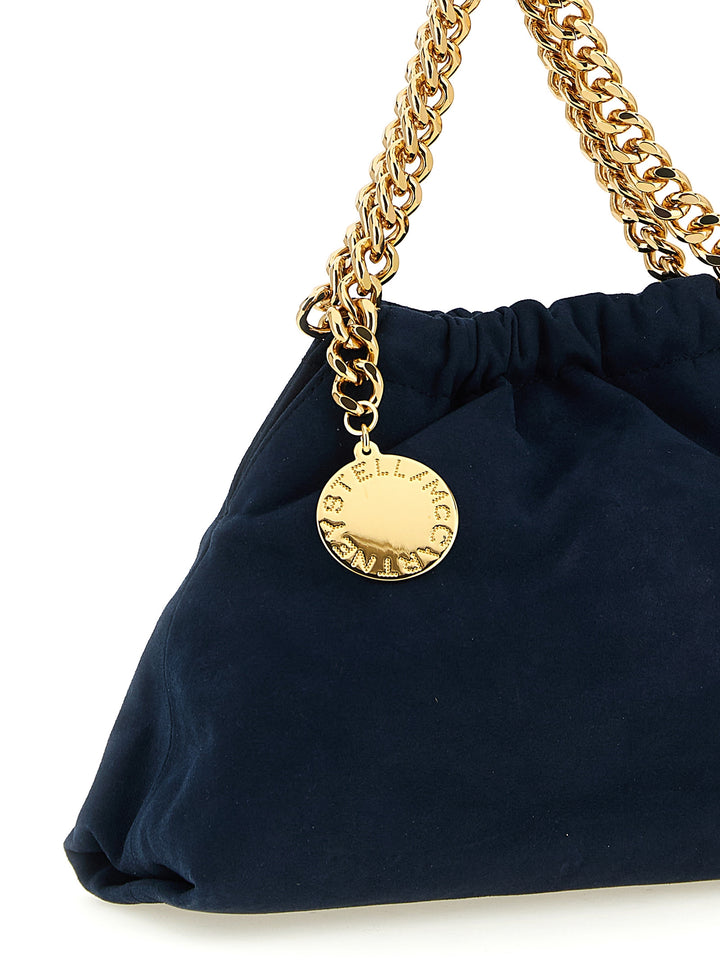 Stella Mccartney Falabella Mini Drawstring Crossbody Bags - Blue | 2cb4397b5069740d8879fd45088031e6a2503383