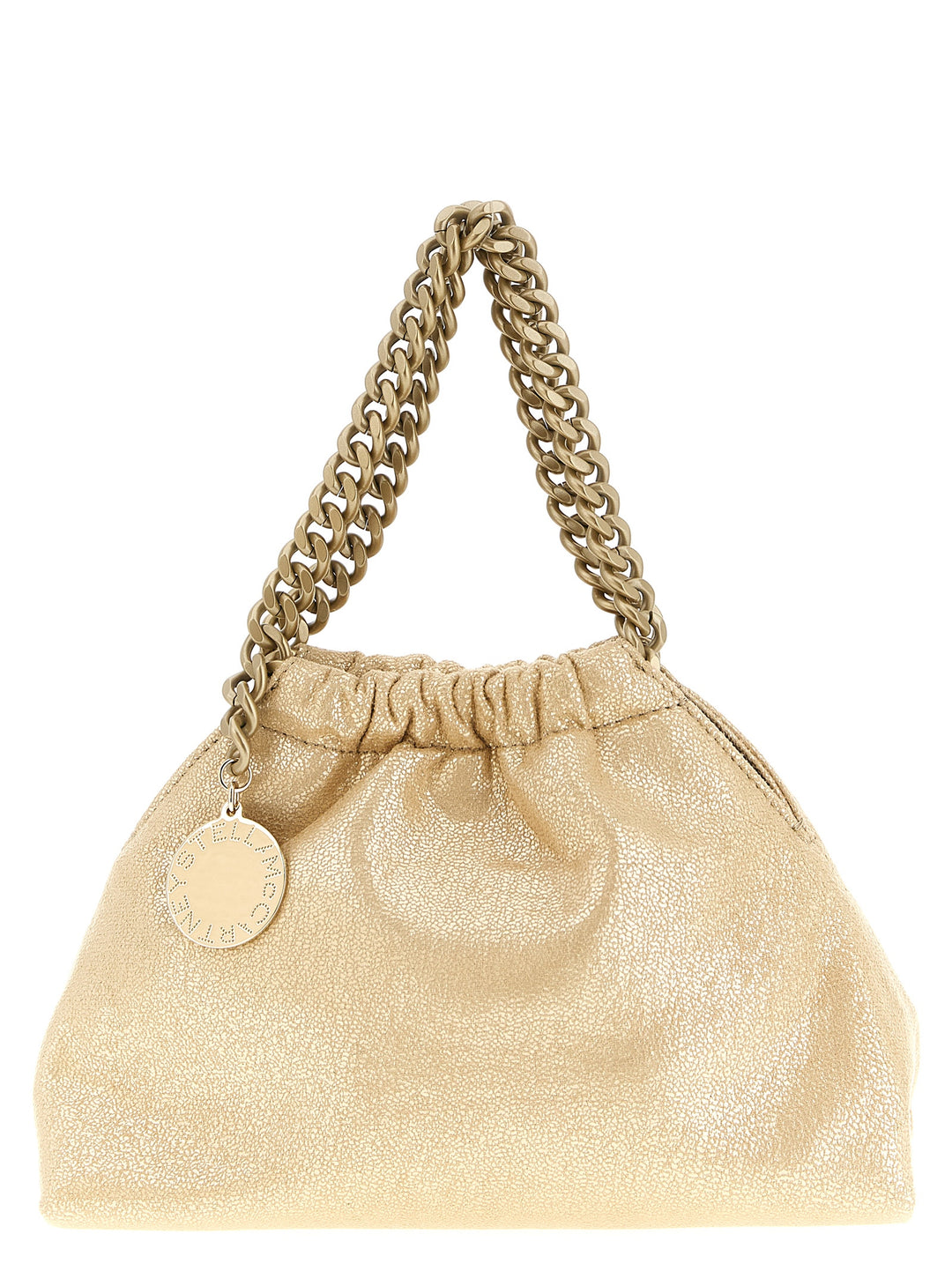Stella Mccartney Falabella Mini Drawstring Crossbody Bags - Gold | ed082f3f5be47b0a672c449cd72f478a00ffcedd