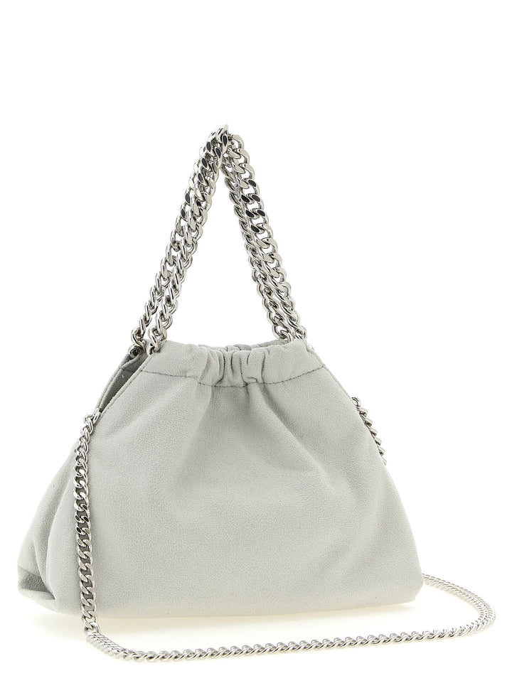 Stella Mccartney Falabella Mini Drawstring Hand Bags - Gray | 55e1fc9386f1c8f139c7ad786439879012aad82b