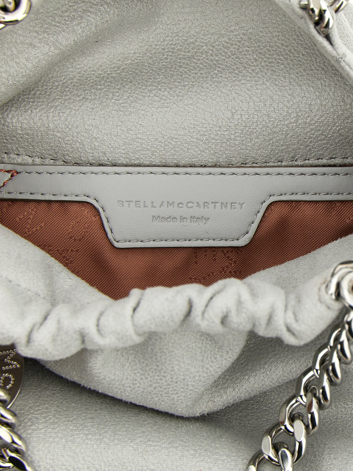 Stella Mccartney Falabella Mini Drawstring Hand Bags - Gray | 796c814f6043d5e61f719fc00d5f750b2cb110f4