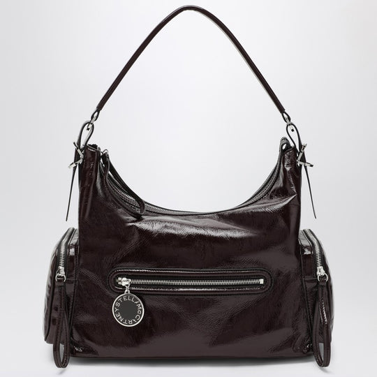 Dartmoor Shoulder Bag In Eggplant Color