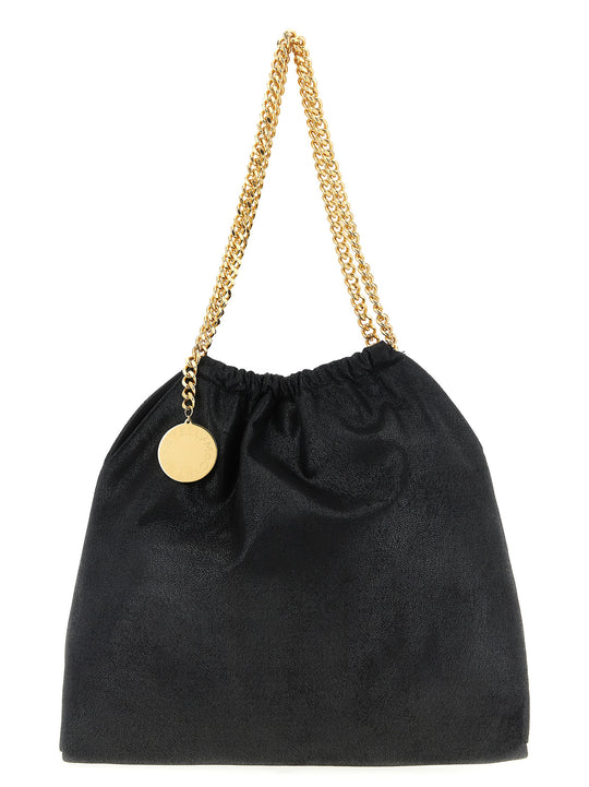 Falabella Drawstring Shoulder Bags Black