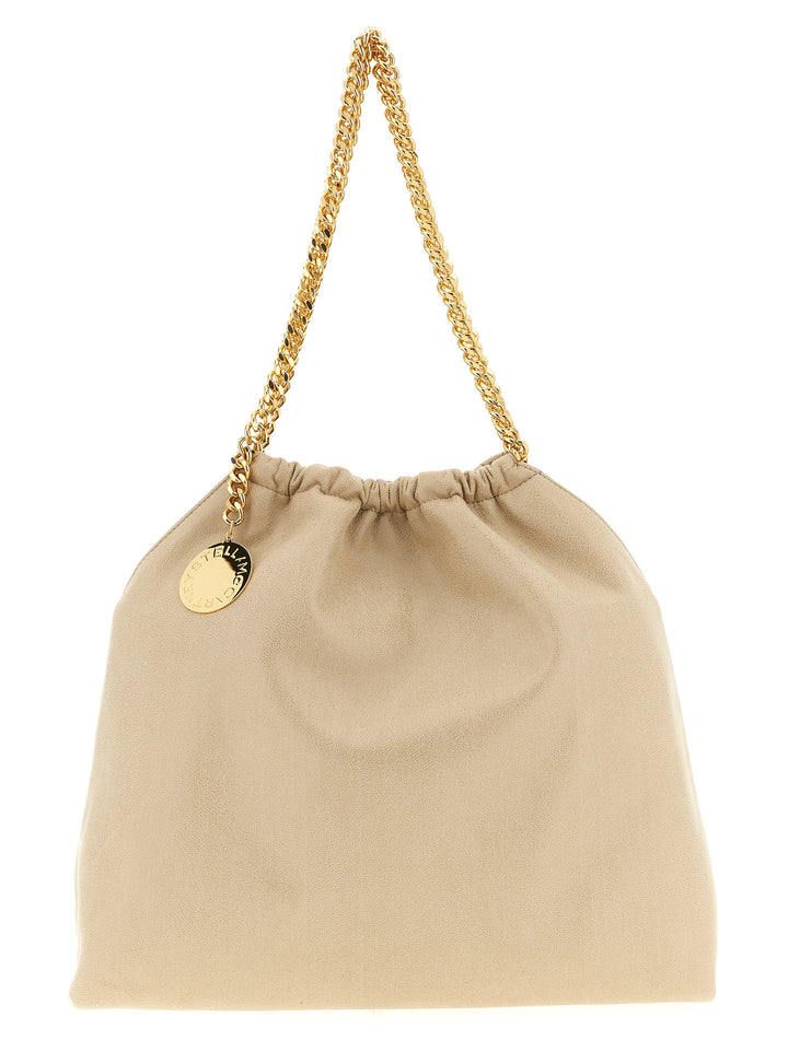 Stella Mccartney Falabella Drawstring Shoulder Bags - Beige | 9045a9235d32396a1821fcd0ab66569226b6f3ef