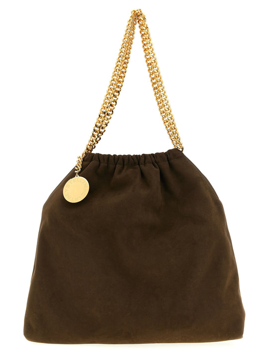 Falabella Drawstring Shoulder Bags Brown