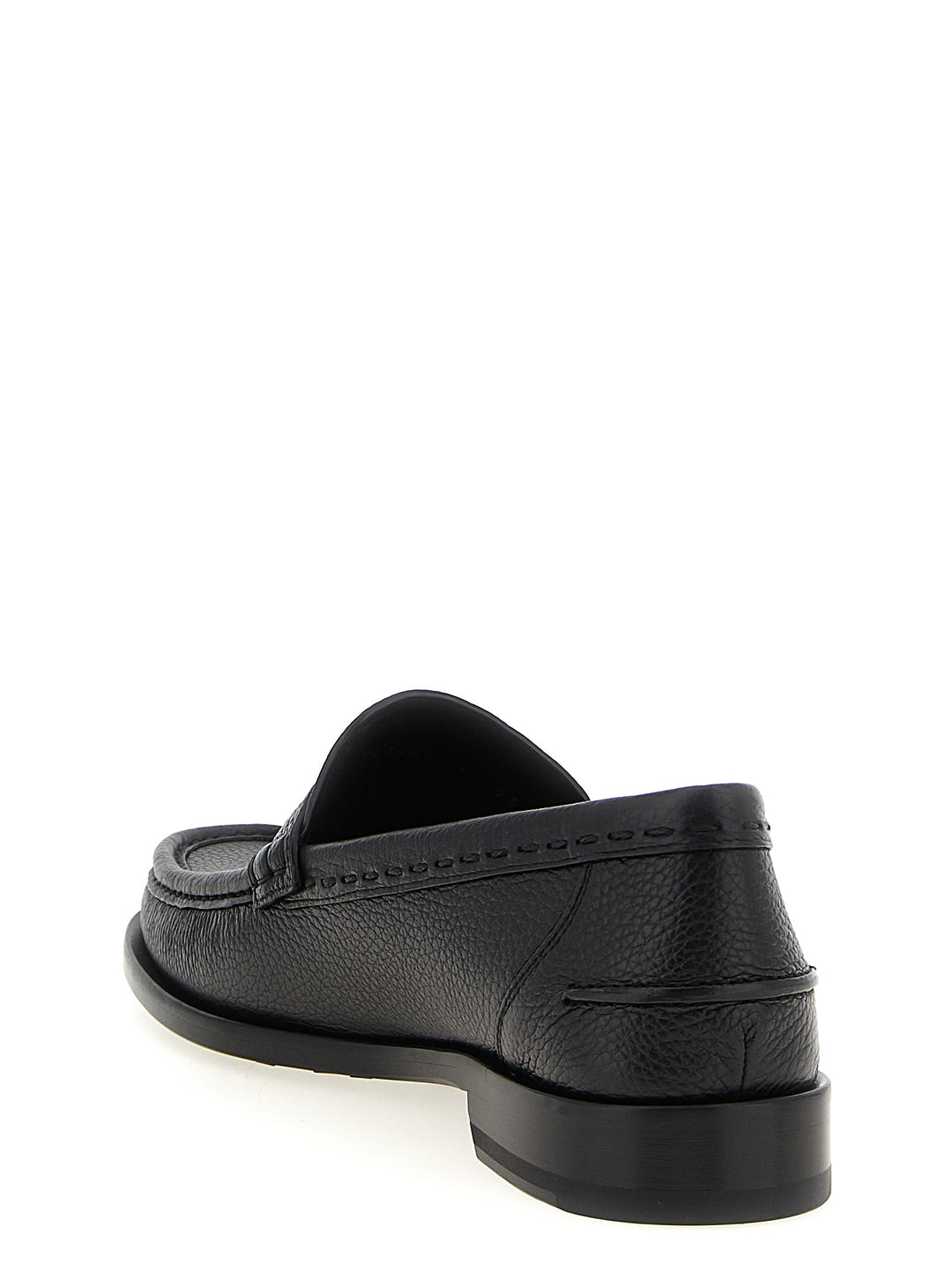 Fendi Ff Metal Loafers - Black | ffb2acbc125f4606b85aab16a63b2fc70b240b24