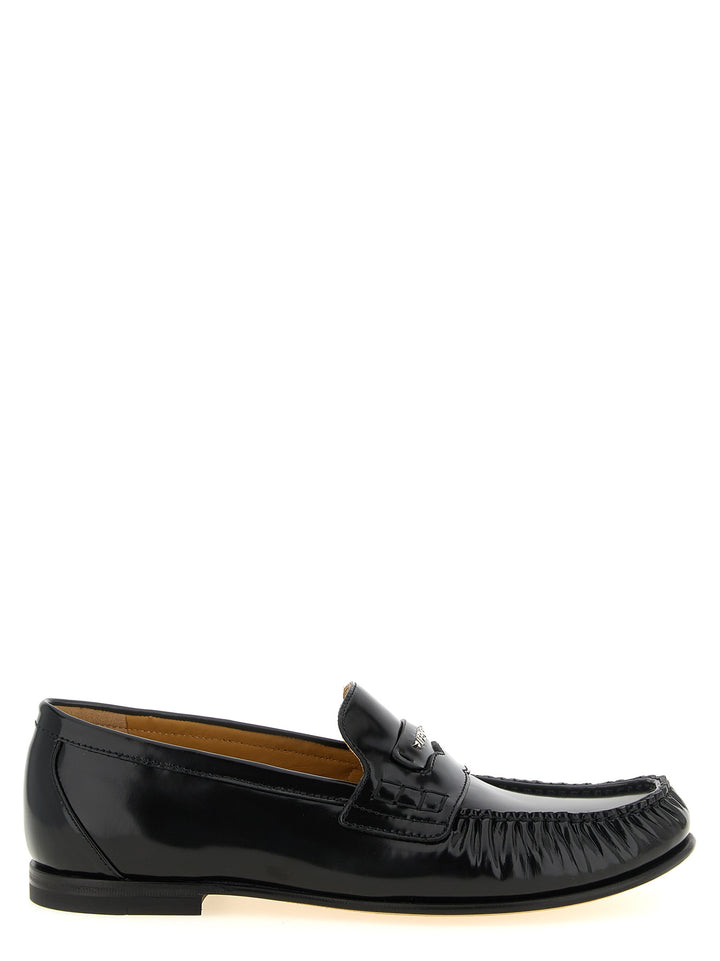 Fendi Fendi Scrunch Loafers - Black | 36be7eebaef243398bcb40c601c1c30a5bcdf010
