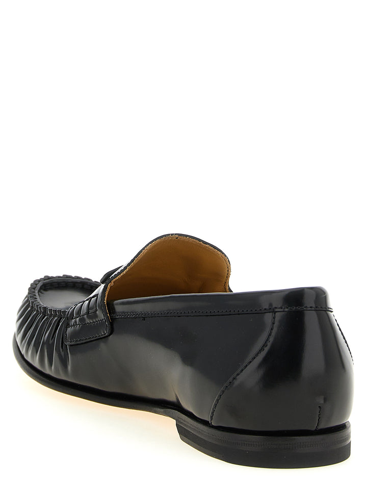 Fendi Fendi Scrunch Loafers - Black | 6a4702bd4ce58d4565f3f2c701a4f217cb3540a6