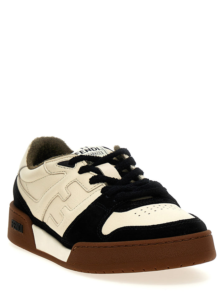 Fendi Fendi Match Sneakers - White/Black | 8a1f066ae2a50b8bca7a5e7bb2fbf2203dfec09a