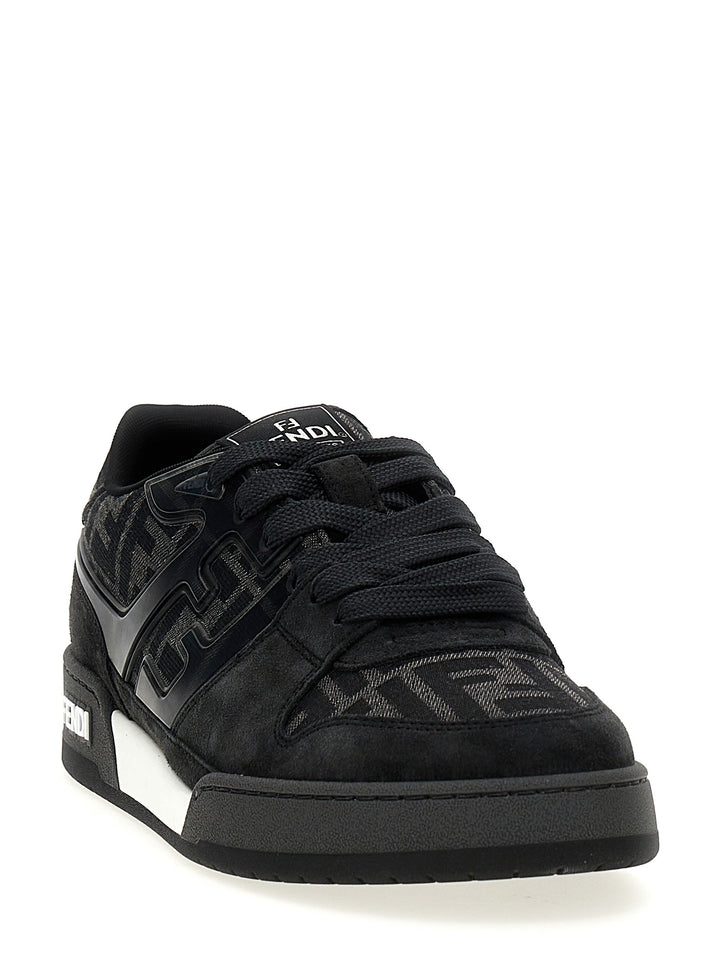 Fendi Fendi Match Sneakers - Gray | 0da41804c1367077c3a890bb3ce79a7a79bca623