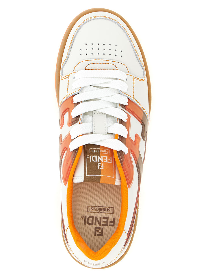 Fendi Fendi Match Sneakers - Orange | bde7d5fb6bf46cdfe0257f15b90dde82860daf9d