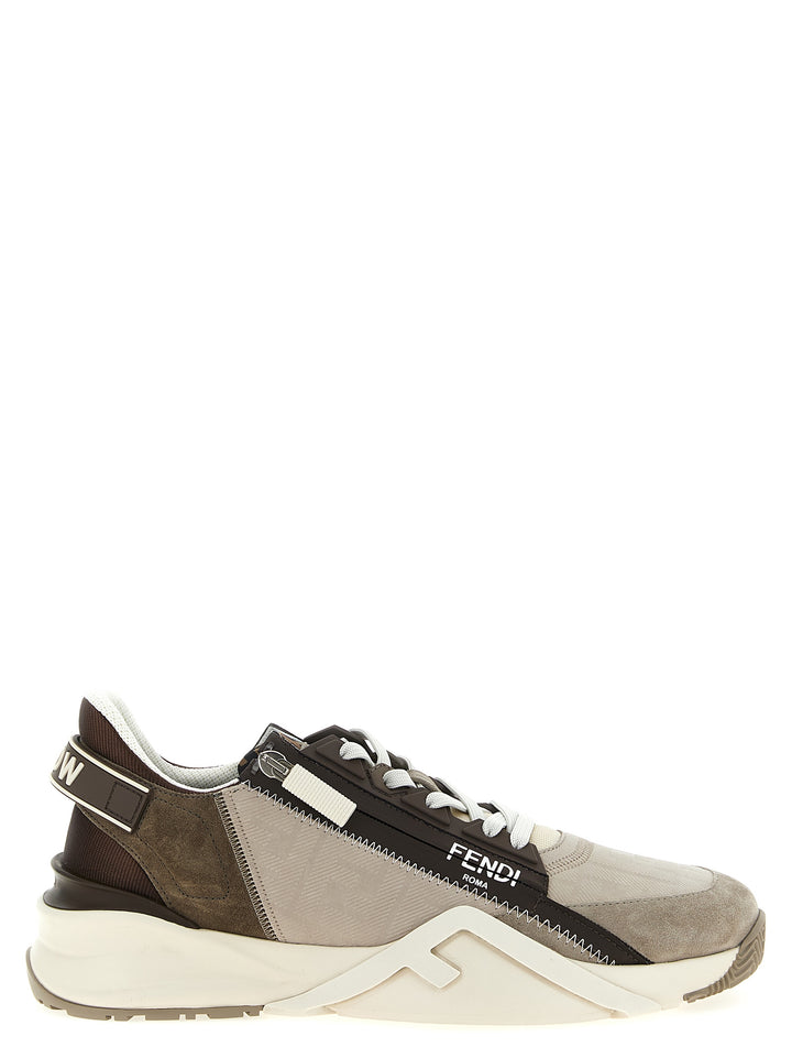 Fendi Fendi Flow Sneakers - Multicolor | d0f744bbda21e3b374575a2d0c4f6a9d92e2b40b