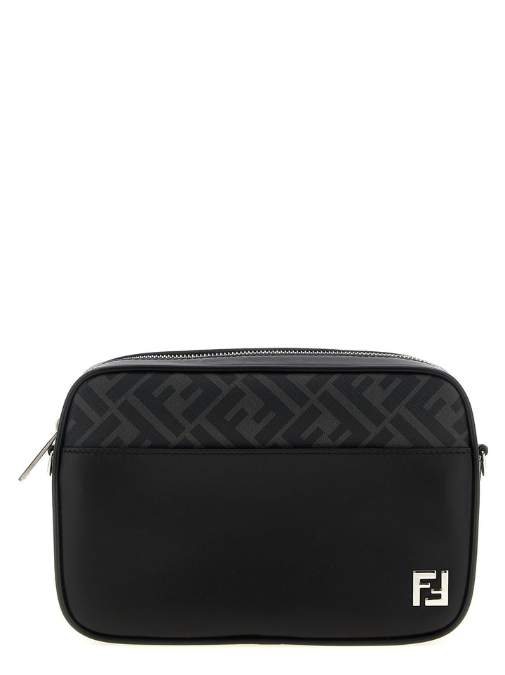 Fendi Camera Case Squared Ff Shoulder Bags - Black | 0a16dd0c9c23bcd9b9f4667158bd63ace1454351