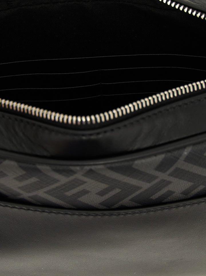 Fendi Camera Case Squared Ff Shoulder Bags - Black | 2b45c2c81d6685bd9246a78eea4030fbd5f75662