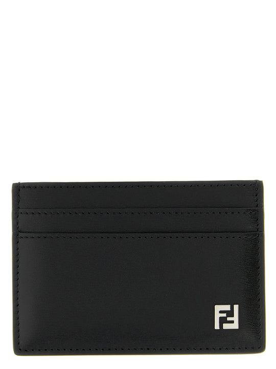 Squared Ff Wallets And Card Holders Black
