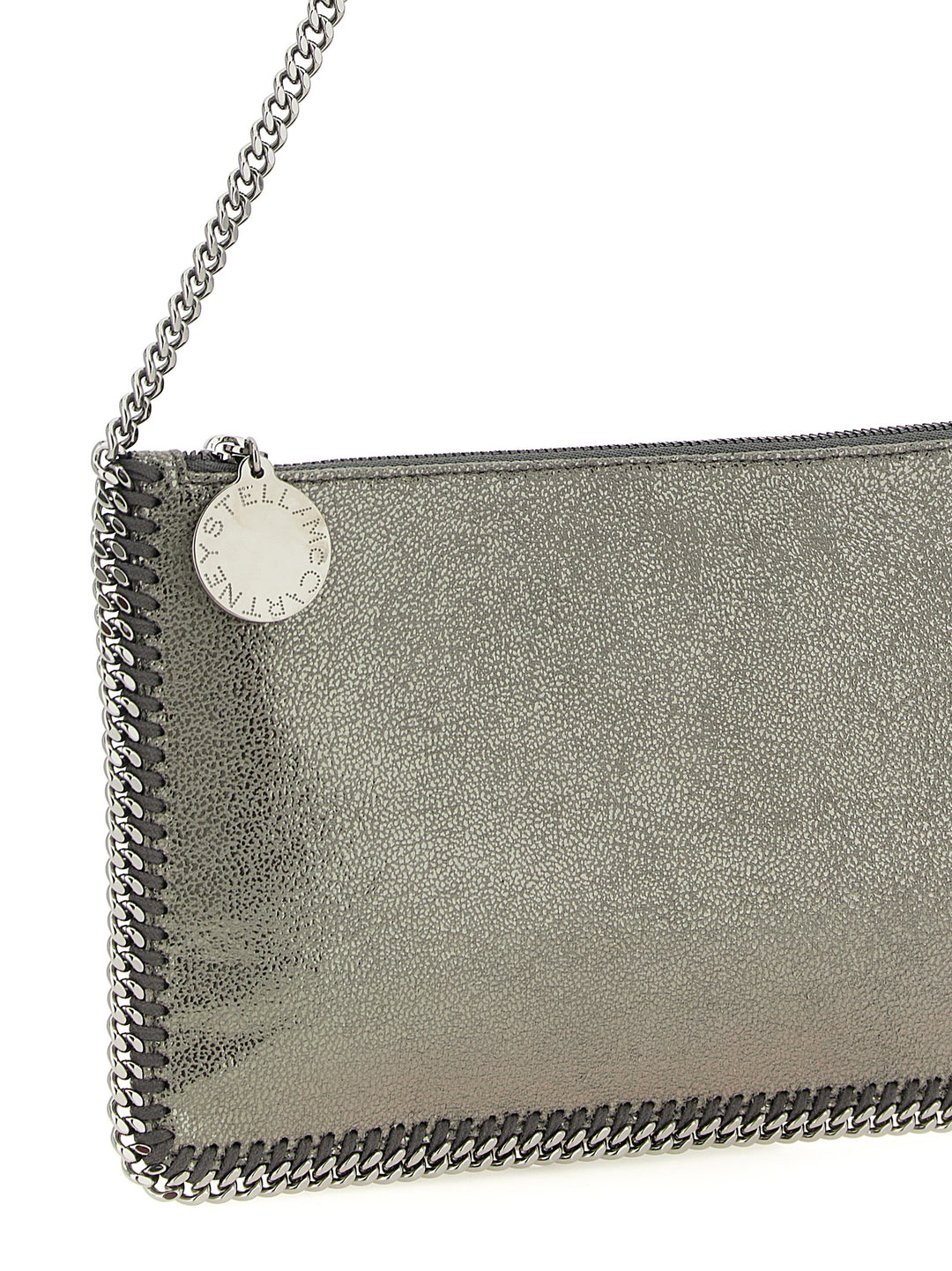 Stella Mccartney Falabella Clutch - Gray | 14c0ead6499f3e33cc7ae94b1dec8d7d0083f8ec