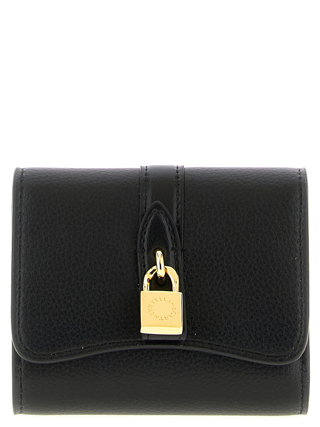 Stella Mccartney Stella Rider Trifold Wallets and Card Holders - Black | 05b9585af80a1ee9a6ee352564f50cf409bc5d28